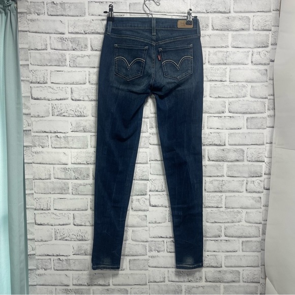 Levi Strauss Low Rise Denim Leggings 26x30 - Picture 2 of 9